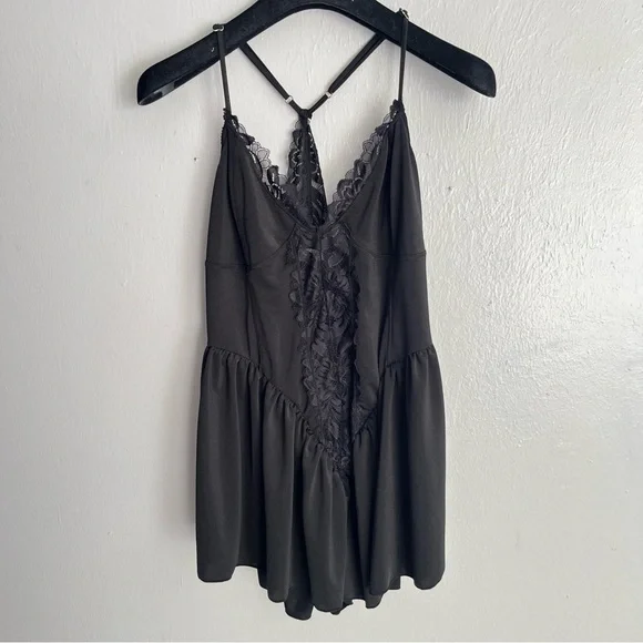 Free People Intimately Dream Of Me Romper Playsuit Size Medium - Picture 10 of 15